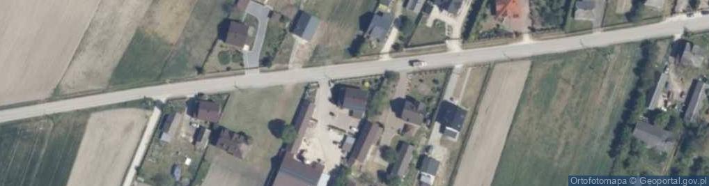 Zdjęcie satelitarne Zakrzów ul.