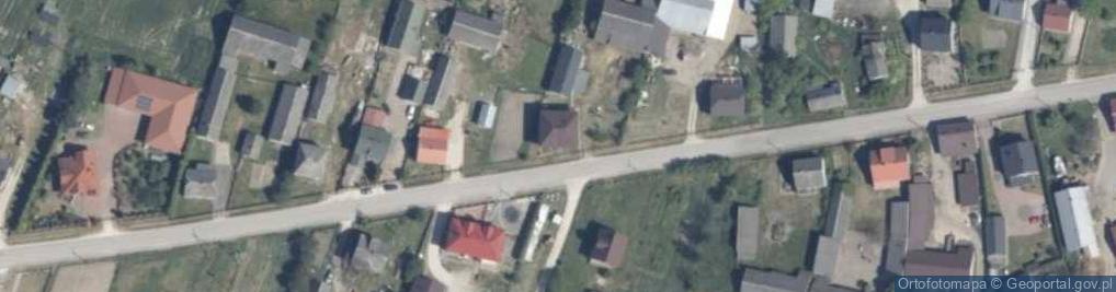 Zdjęcie satelitarne Zakrzów ul.