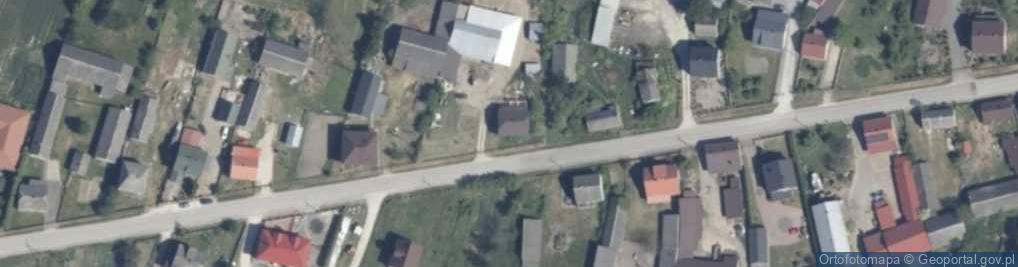 Zdjęcie satelitarne Zakrzów ul.