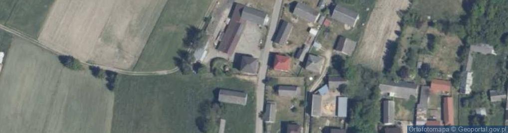 Zdjęcie satelitarne Zakrzów ul.