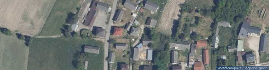 Zdjęcie satelitarne Zakrzów ul.