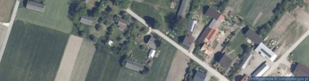 Zdjęcie satelitarne Zakrzów ul.