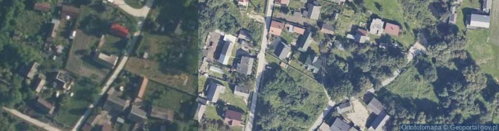 Zdjęcie satelitarne Zakrzów ul.