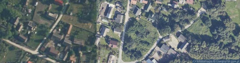 Zdjęcie satelitarne Zakrzów ul.