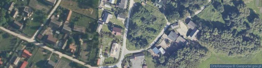 Zdjęcie satelitarne Zakrzów ul.