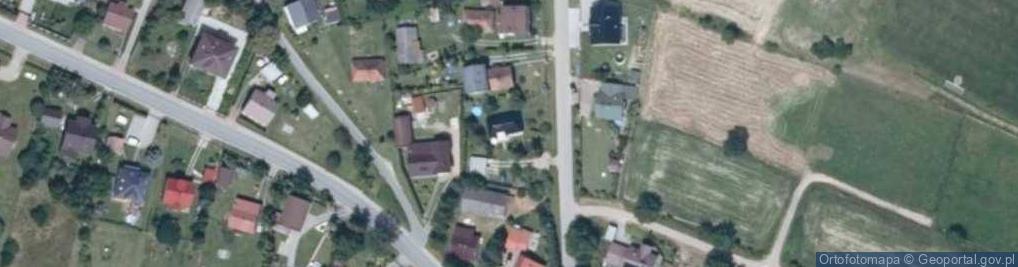 Zdjęcie satelitarne Zakrzów ul.