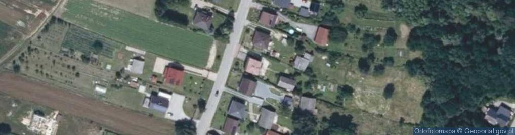 Zdjęcie satelitarne Zakrzów ul.