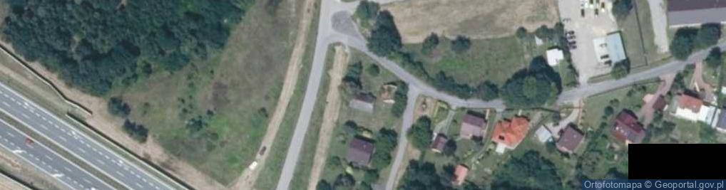 Zdjęcie satelitarne Zakrzów ul.