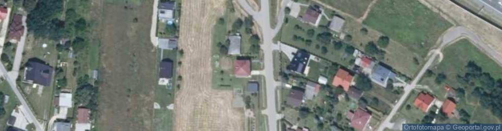 Zdjęcie satelitarne Zakrzów ul.