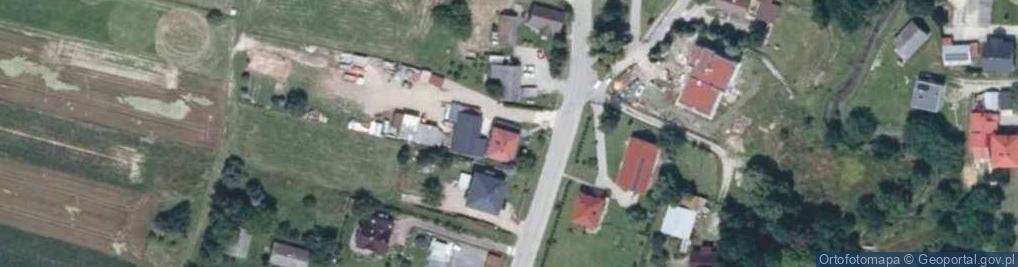 Zdjęcie satelitarne Zakrzów ul.