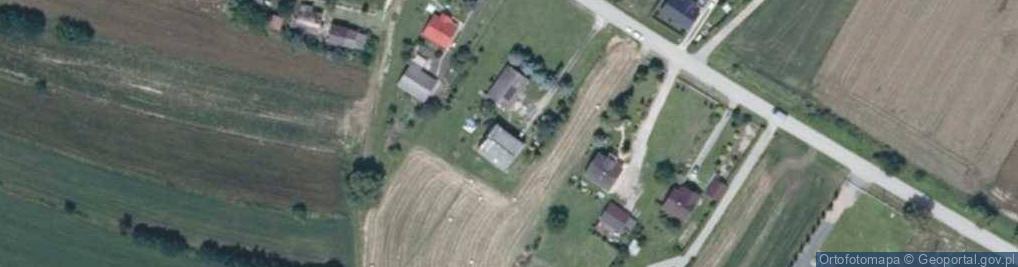 Zdjęcie satelitarne Zakrzów ul.