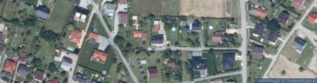 Zdjęcie satelitarne Zakrzów ul.