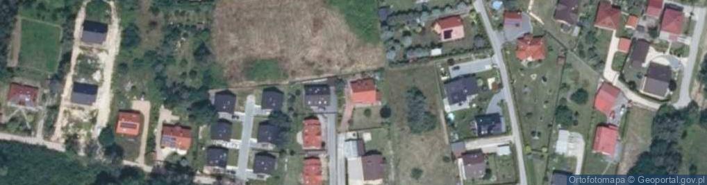 Zdjęcie satelitarne Zakrzów ul.