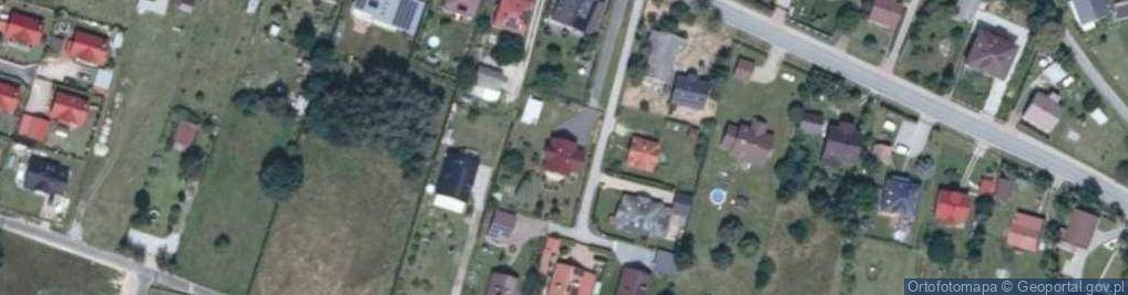 Zdjęcie satelitarne Zakrzów ul.