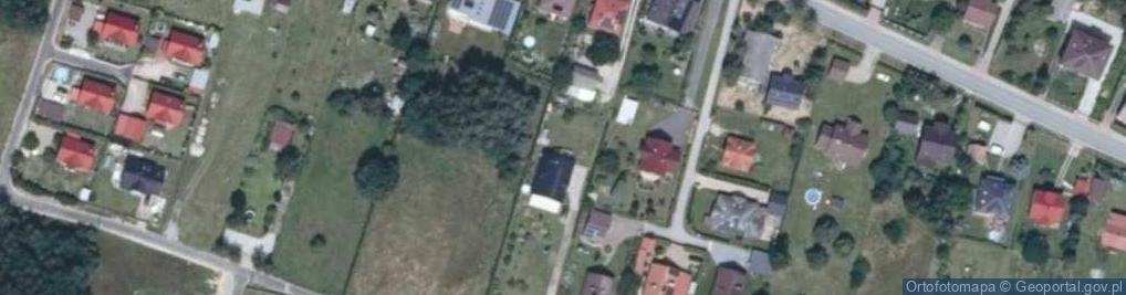 Zdjęcie satelitarne Zakrzów ul.