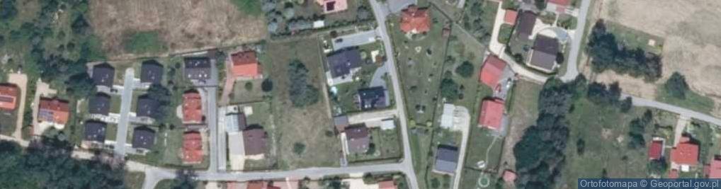 Zdjęcie satelitarne Zakrzów ul.