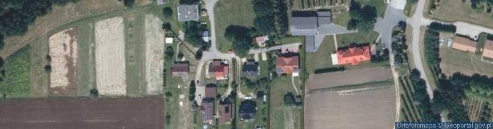 Zdjęcie satelitarne Zakrzów ul.