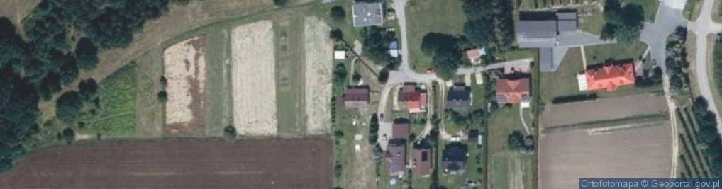 Zdjęcie satelitarne Zakrzów ul.