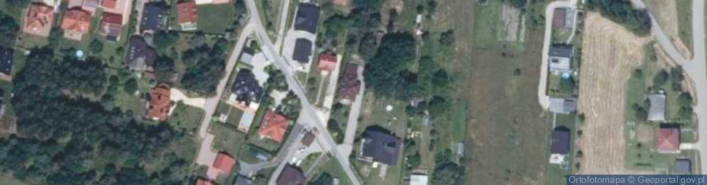 Zdjęcie satelitarne Zakrzów ul.
