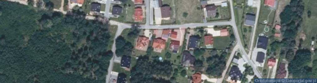 Zdjęcie satelitarne Zakrzów ul.