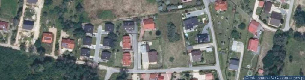 Zdjęcie satelitarne Zakrzów ul.