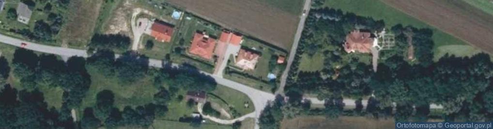 Zdjęcie satelitarne Zakrzów ul.