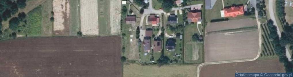 Zdjęcie satelitarne Zakrzów ul.