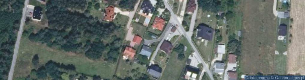 Zdjęcie satelitarne Zakrzów ul.