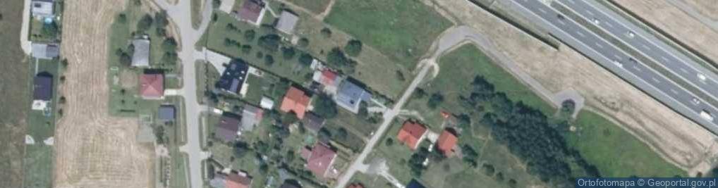 Zdjęcie satelitarne Zakrzów ul.