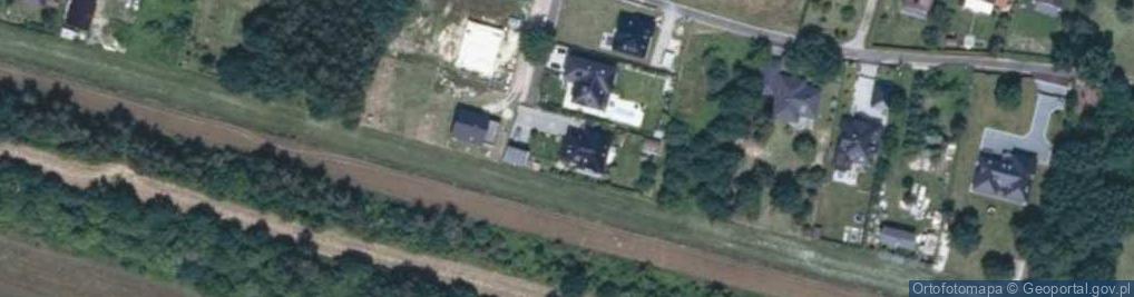 Zdjęcie satelitarne Zakrzów ul.