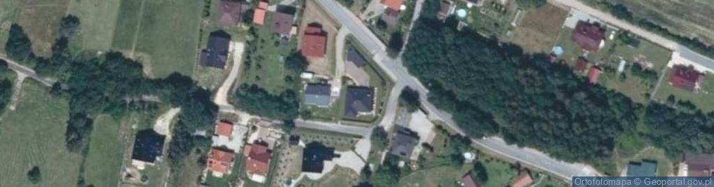 Zdjęcie satelitarne Zakrzów ul.