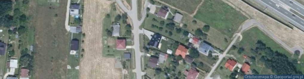 Zdjęcie satelitarne Zakrzów ul.
