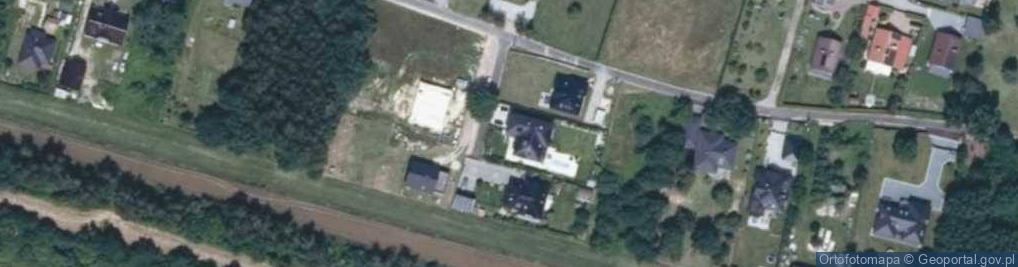Zdjęcie satelitarne Zakrzów ul.
