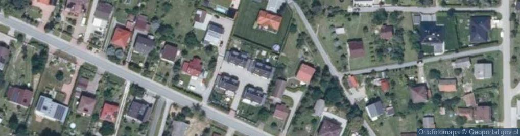 Zdjęcie satelitarne Zakrzów ul.