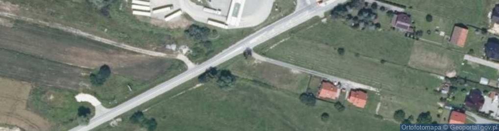 Zdjęcie satelitarne Zakrzów ul.