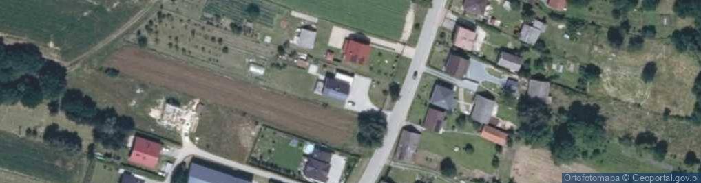 Zdjęcie satelitarne Zakrzów ul.
