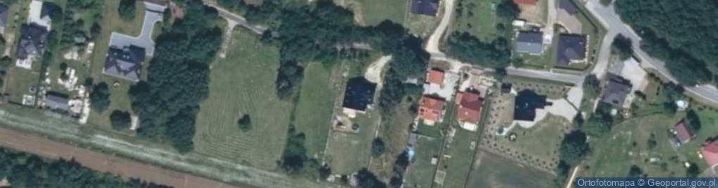 Zdjęcie satelitarne Zakrzów ul.