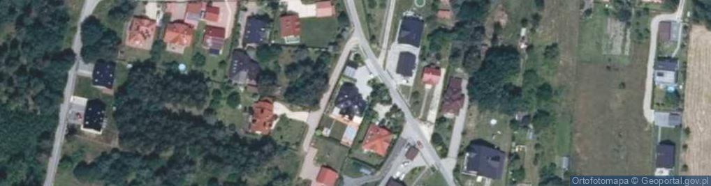 Zdjęcie satelitarne Zakrzów ul.