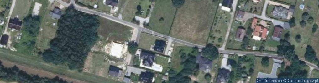 Zdjęcie satelitarne Zakrzów ul.