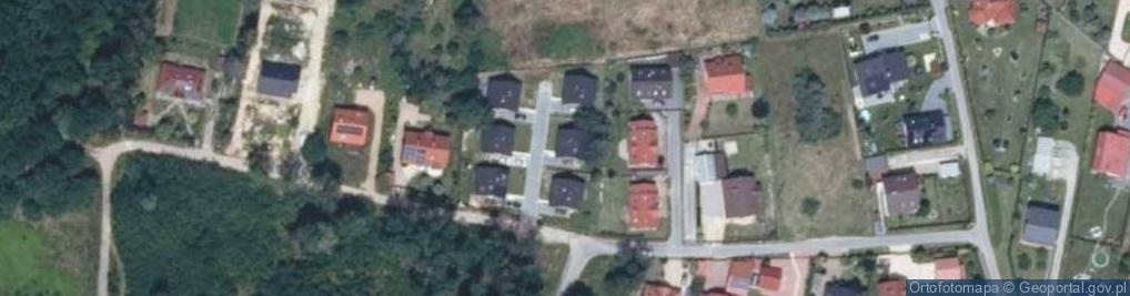 Zdjęcie satelitarne Zakrzów ul.