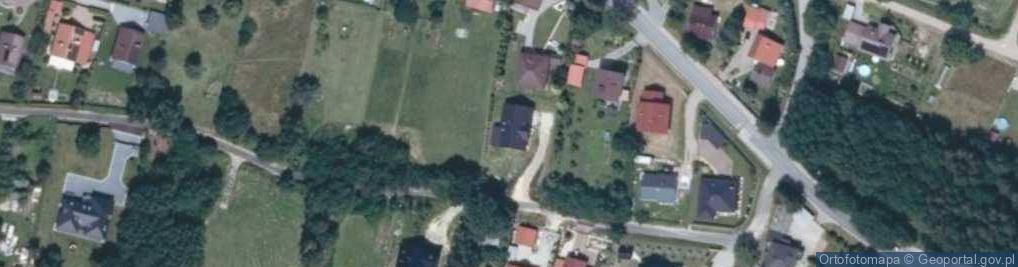 Zdjęcie satelitarne Zakrzów ul.