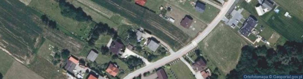 Zdjęcie satelitarne Zakrzów ul.