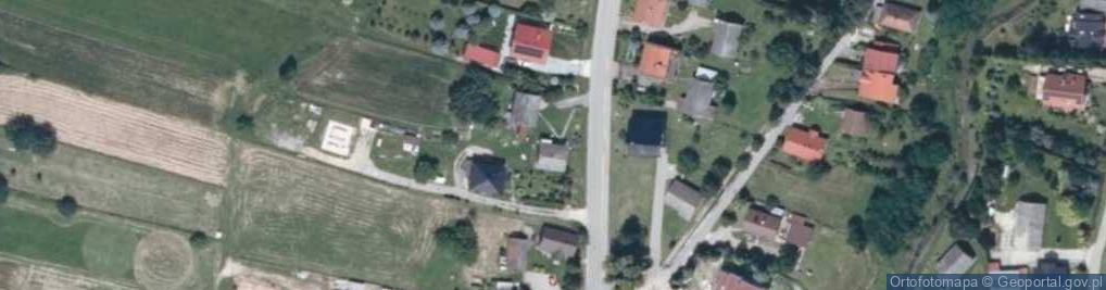 Zdjęcie satelitarne Zakrzów ul.