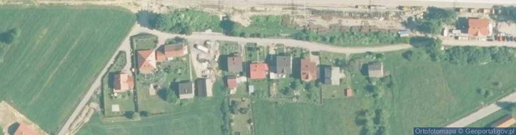 Zdjęcie satelitarne Zakrzów ul.