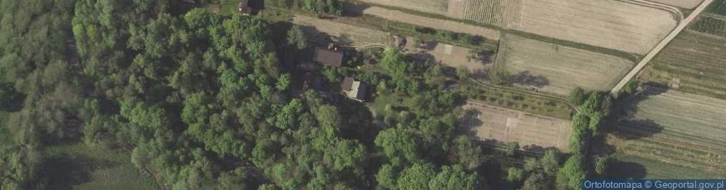 Zdjęcie satelitarne Zakrzówek-Wieś ul.