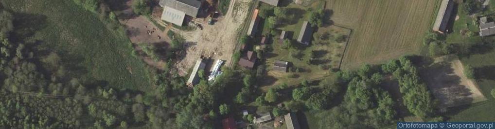 Zdjęcie satelitarne Zakrzówek-Wieś ul.