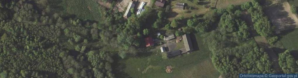 Zdjęcie satelitarne Zakrzówek-Wieś ul.
