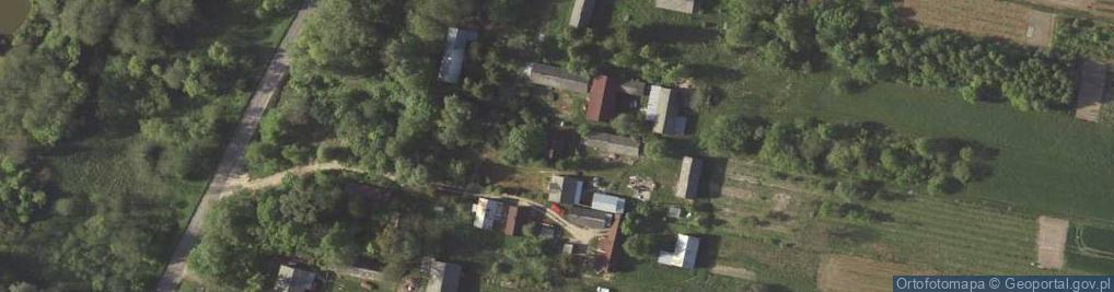 Zdjęcie satelitarne Zakrzówek-Wieś ul.