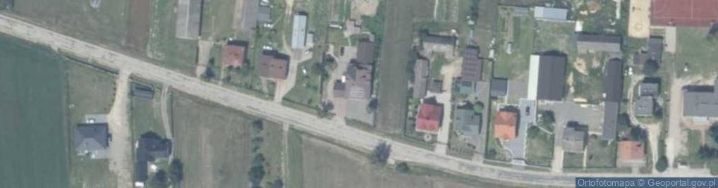 Zdjęcie satelitarne Zakrzówek-Wieś ul.