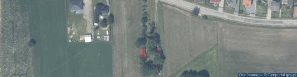 Zdjęcie satelitarne Zakrzówek-Wieś ul.